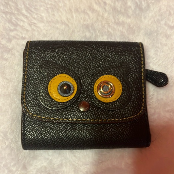 Coach Handbags - AUTHENTIC COACH bifold owl wallet EUC.